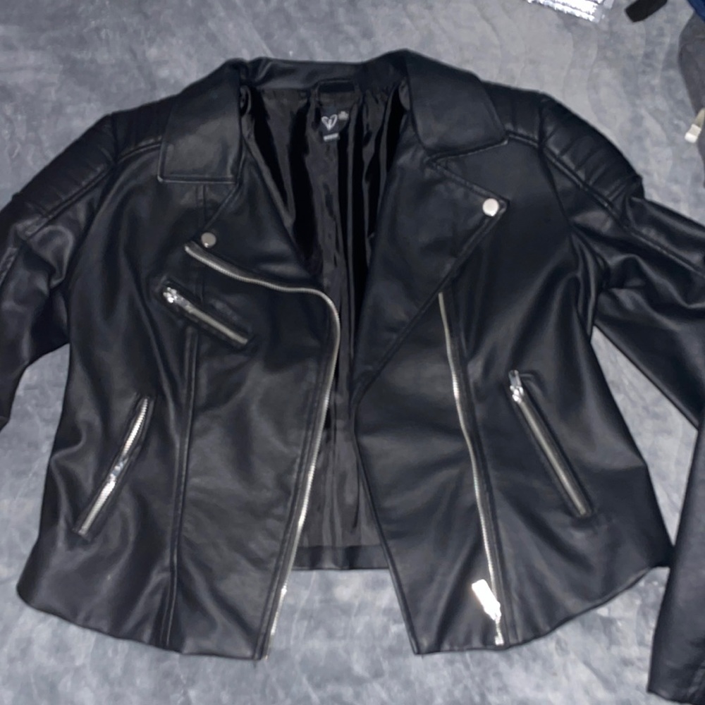 Leather jacket